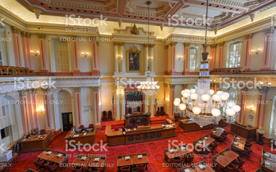 Inside California State Capitol Building